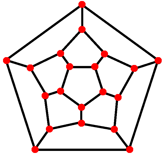 Grafo de un dodecaedro